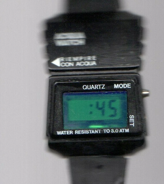 OROLOGIO ACQUA Watch Mulino Bianco, originale anni 80 funzionante