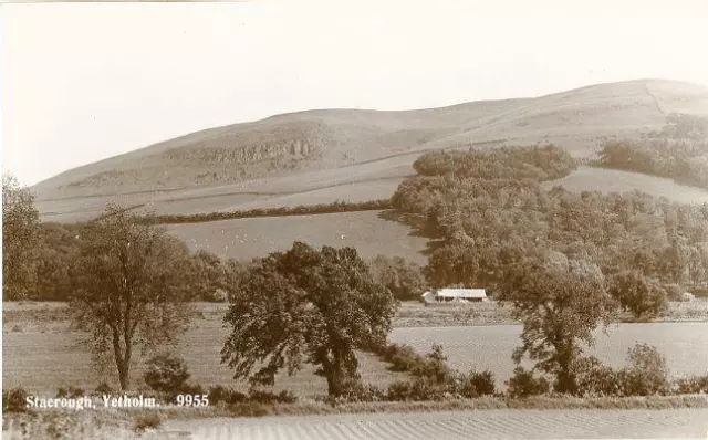 Real Photo Postcard Staerough, Yetholm, Roxburghshire, Scotland By Monarch #9955