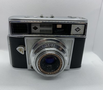Agfa OPTIMA i VINTAGE FILM CAMERA CON COLOR AGNAR Lenti 1:2 .8/45 