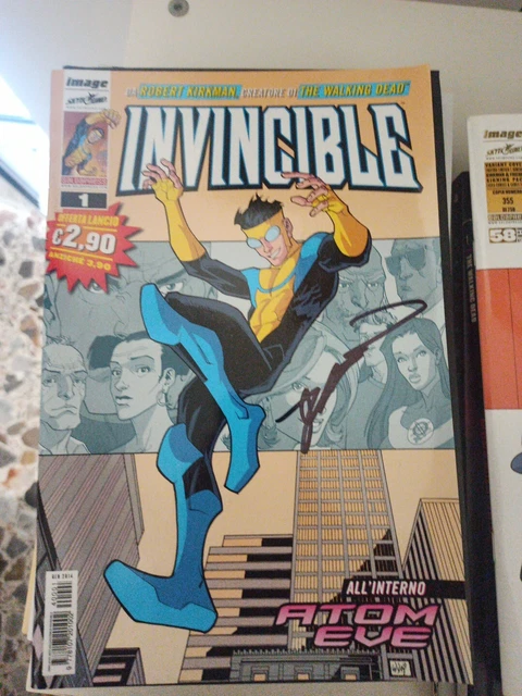 Invincible 1 Firmato Da Robert Kirkman