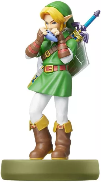 Amiibo Link (Ocarina Of Time) The Legend of Zelda- (Nintendo Wii U Nintendo 3DS) 3