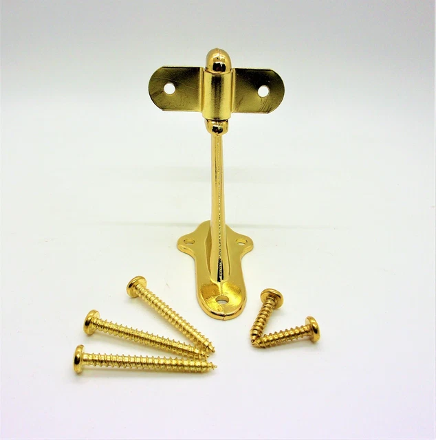 Soporte de riel de mano PHG DE 3" US3 acabado de latón pulido #HGR-03-US3