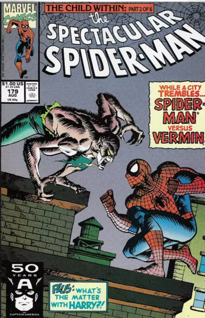 The Spectacular Spider-Man No.179 / 1991 J.M. DeMatteis & Sal Buscema