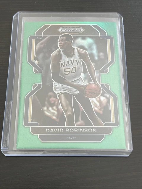 2022 Prizm Draft Picks DAVID ROBINSON Green Prizm San Antonio Spurs SSP