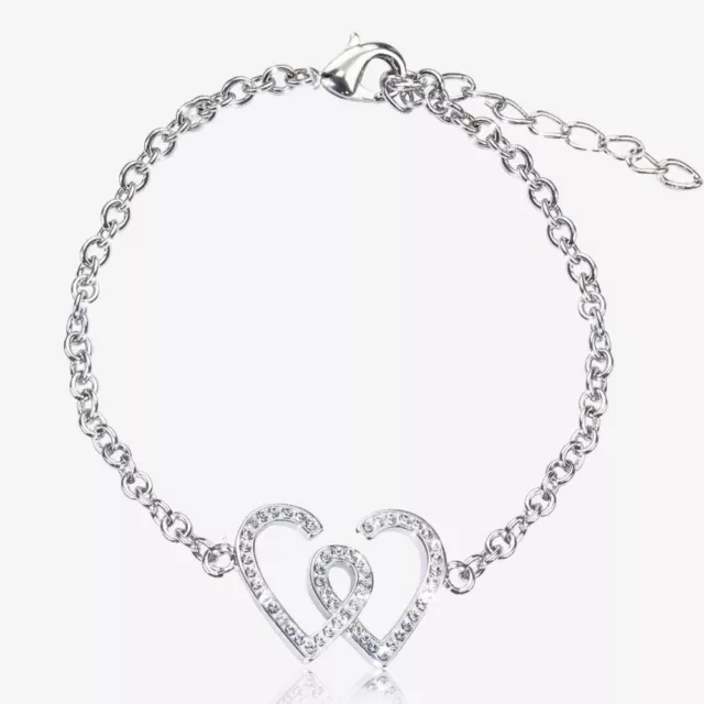 9ct White Gold Real Diamond Lab Grown Heart Necklace .50ct | Warren James