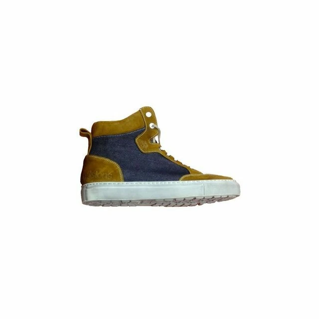 Chaussures toile armalith-cuir femme Helstons maya