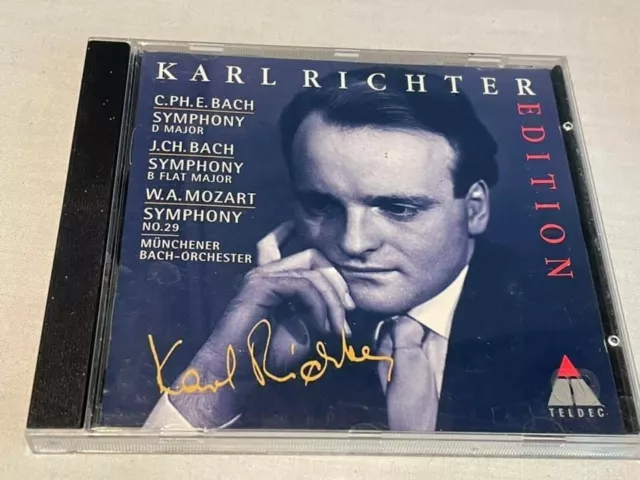 Karl Richter - Edition - Bach & Mozart Symphonien - CD Album - 1962 Teldec