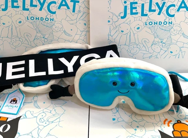 JELLYCAT AMUSEABLES SPORTS Ski Goggles Plush Toy Christmas Gift New w ...