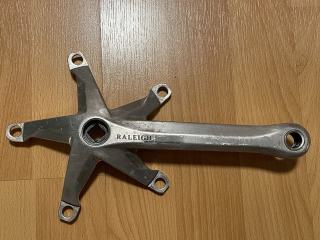 vintage raleigh crankset