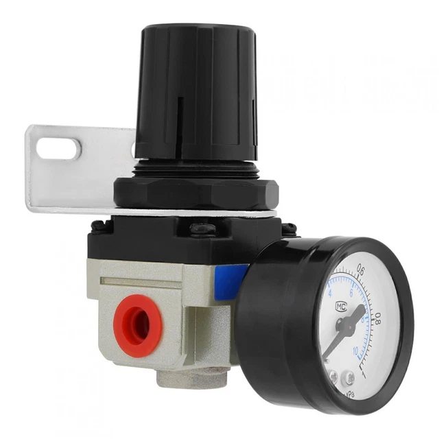 AR2000-02 LUFTDRUCKREGLER G1 / 4 Luftregler Kompressor Manometer EUR 15
