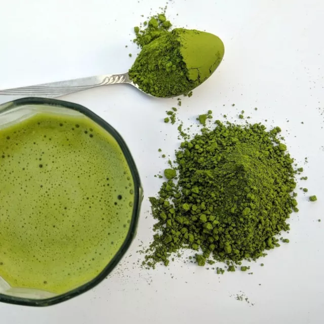 100% Pure Matcha Green Tea Powder Organically Grown Japanese NonGMO Vegan Japan