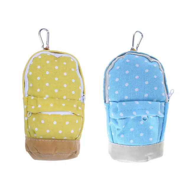 fr Korean Styles Dot School Pencil Case Cute Canvas Pen Bag Stationery Pouch