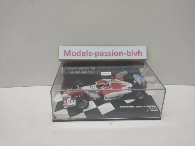 Toyota TF103 Olivier Panis 2003 1/43 Minichamps