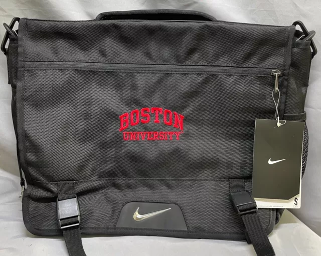 Nike Golf Departure Travel Laptop Bag Black On Black ~ Brown University Logo NEW