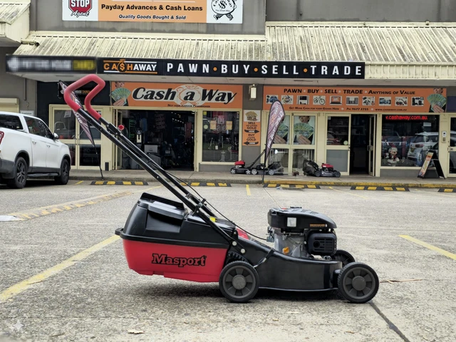 MASPORT BWM ST191 19inch Lawn Mower with 4 stroke 163cc