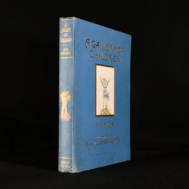 1925 A Gallery of Children by A. A. Milne Illustrated by H. Willebeek Le Mair...