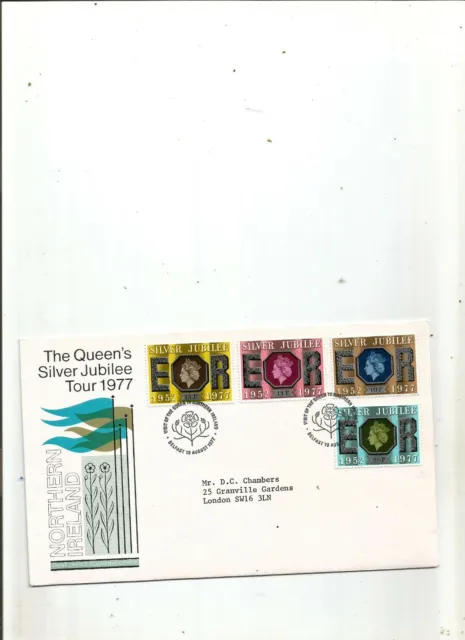 TOP NEEWS EXCLU : 3 FDC ROYAUME-UNIS .dont le silver jubilée .3scans+++
