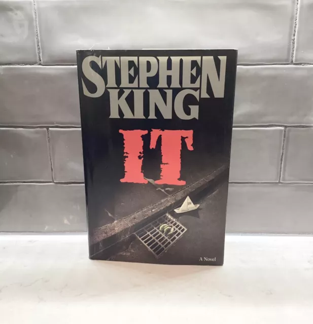 IT by Stephen King TRUE First Edition 1st Printing Viking Hardcover VG