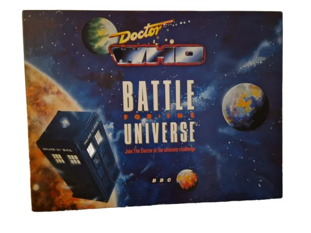 Doctor Who Battle For The Universe Board Game. 1989. Great Condition.