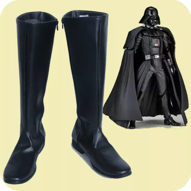 Star Wars Costume Boots Imperial Stormt Darth Vader Cosplay Long Boots Halloween
