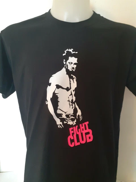 T-SHIRT nera Fight Club,film,movies,cinema,boxe,tg.S-M-L-XL-XXL
