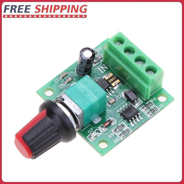 DC New 1.8V 3V 5V 6V 12V 2A Low Voltage Motor Speed Controller