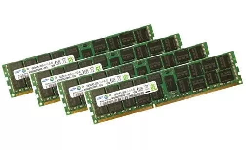 4x 16GB 64GB RDIMM ECC DDR3 1600MHz RAM HP Workstation Z420 Z620 Z820 4x A2Z52AA