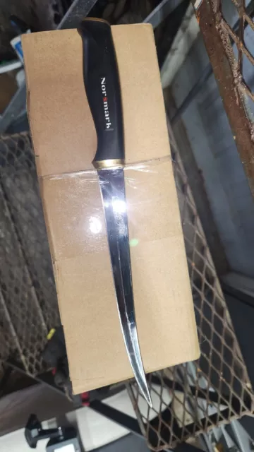 VINTAGE NORMARK 6 Fillet Knife With Black Sheath Made In Sweden $7.65 -  PicClick