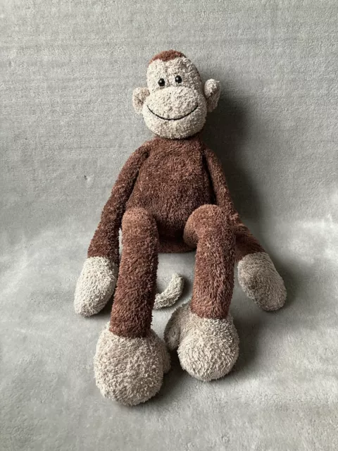 Jellycat Slackajack scimmia grande 20" marrone morbido peluche giocattolo conforto bambino