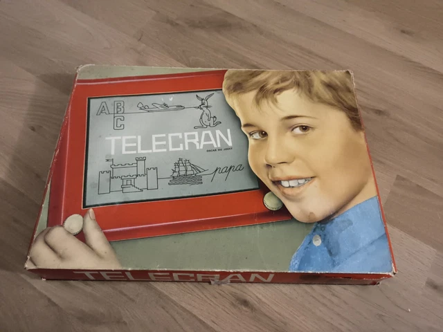 Jeu vintage TÉLÉCRAN CEJI - Complet avec accessoires et boîte d'o