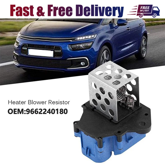 RADIATOR COOLING RELAY Fan Resistor For Citroen Berlingo C3 C4 Peugeot