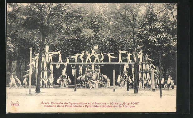 CPA Joinville-le-Pont, Ecole Normale Militaire de Gymnastique et D´Escrime