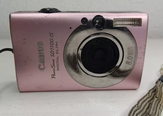 Canon PowerShot Pink ELPH SD1100 IS / IXUS 80 IS 8.0MP Digital Camera PARTS