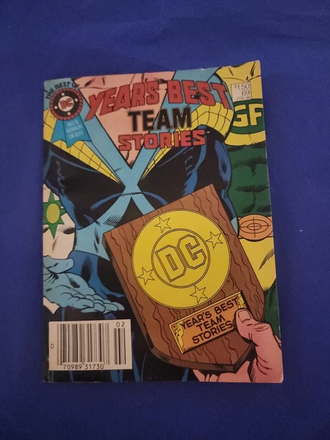 The Best Of DC Blue Ribbon Digest Year’s Best Team Stories 1986