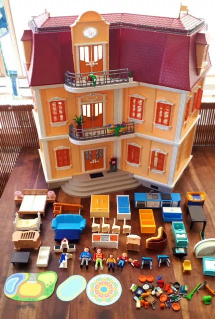 VTG Playmobil Doll House Rosa Victorian 5301extra Floorextra