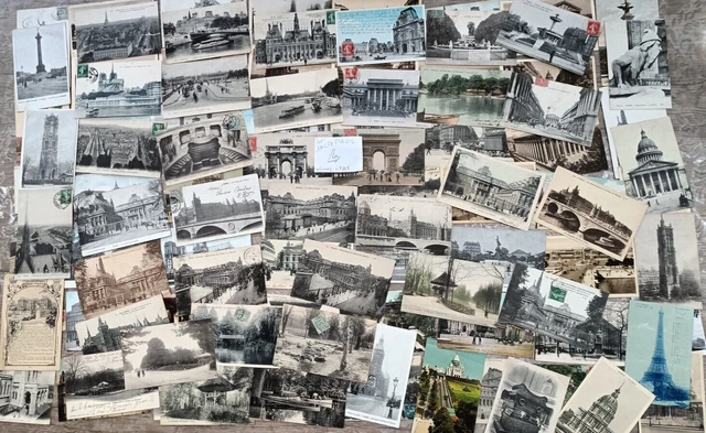 Superbe Lot de 100 CPA de Paris n0  4