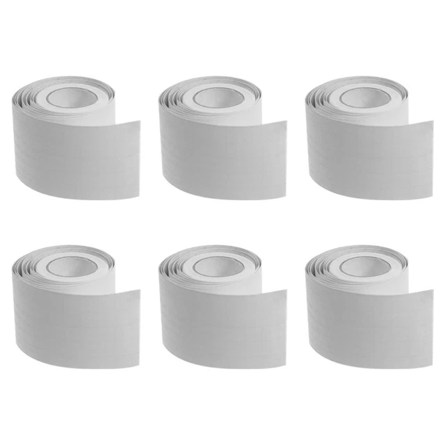 6 Rolls Selbstklebende Grundplatte Wandaufkleber Scheuerleiste