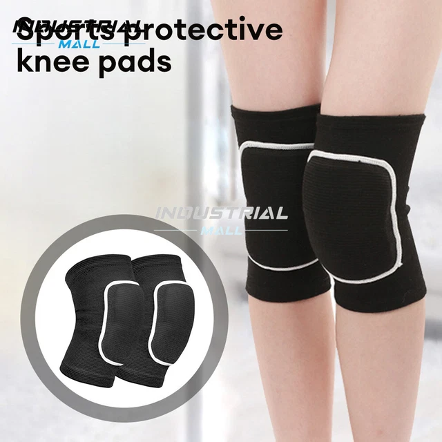 1 Pair Elastic Support Compression Knee Brace Knee Sleeve Easy Slip On S/M/L AU