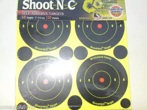 Birchwood Casey Shoot N C Targets 3" round x 48
