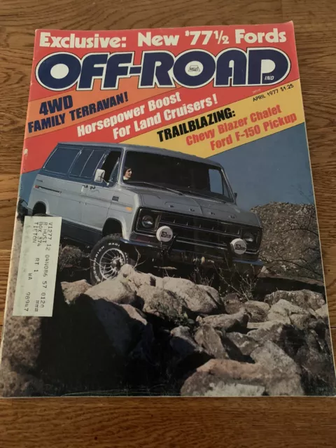 OFF-ROAD Magazine-April 1977 Vintage