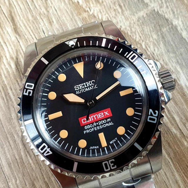 SEIKO NH35 VINTAGE Milsub Submariner 39mm homage Automatic