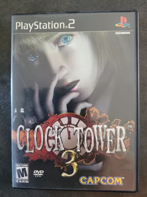 Clock Tower 3 III PS2 PlayStation 2 NTSC U/C US Complete