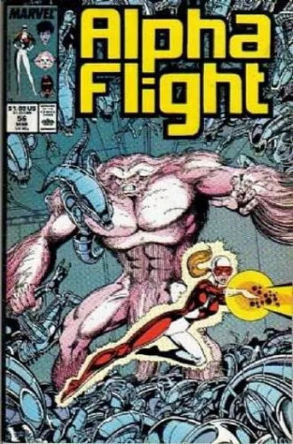 Alpha Flight (Vol 1) #  56 (NrMnt Minus-) (NM-) Marvel Comics AMERICAN