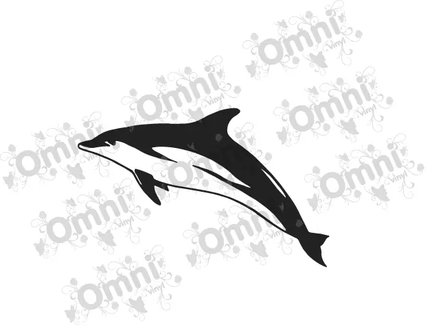 6 Dolphin Vinyl Wall Tile Sticker Decals For Bathroom/any wall and Tiles