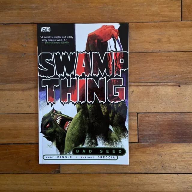 Swamp Thing Bad Seed Vol. 1 Paperback 2004 Vertigo Comics Andy Diggle
