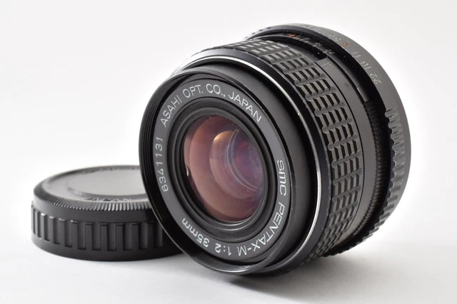 NEAR MINT] SMC Pentax-M 35mm f/2.8 Wide Angle Prime Lens for K