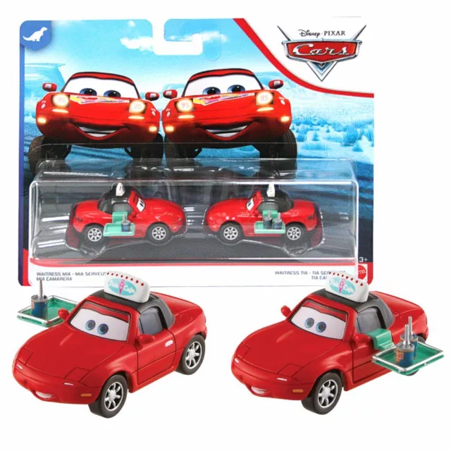 Auswahl Doppelpack | Disney Cars | Fahrzeug Modelle | Die Cast 1:55 | Mattel 2