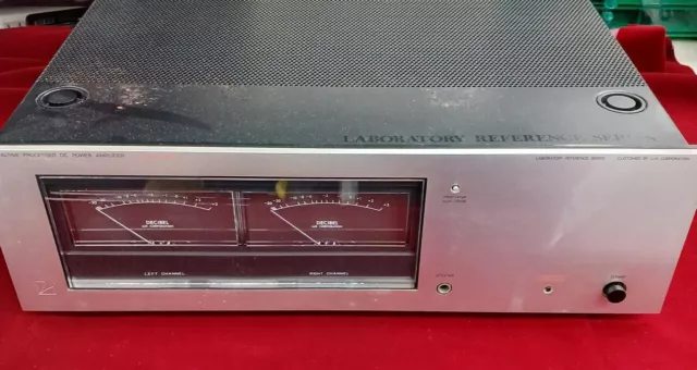 LUXMAN 5M21 Power Amplifier Working Confirmed Used