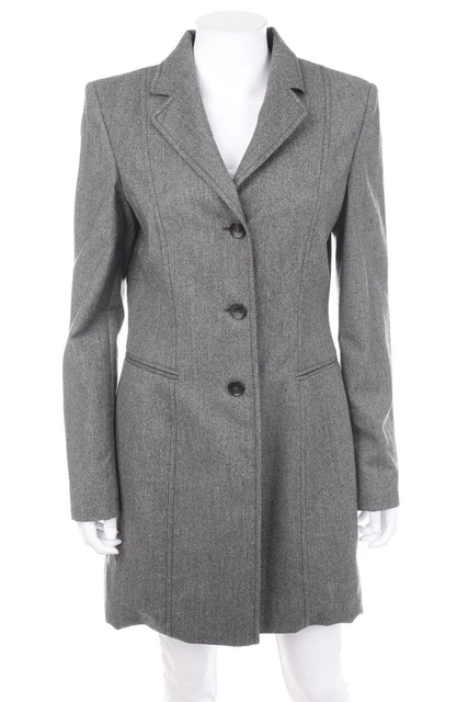 GIANFRANCO FERRE STUDIO Blazer Con Reverse Collare Lana Vergine I 44 = D 38 grigio