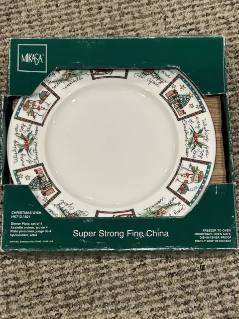 Mikasa christmas china top